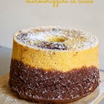 Torta fluffosa marmorizzata al cacao