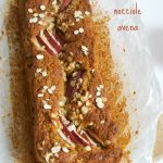 Plumcake di mele, nocciole e avena