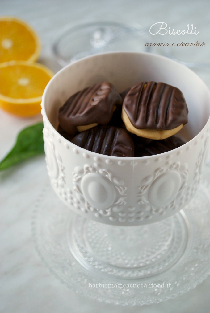 Biscotti arancia e cioccolato – jaffa biscuits