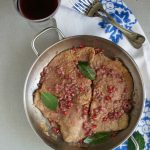 Scaloppine al melograno (senza burro)