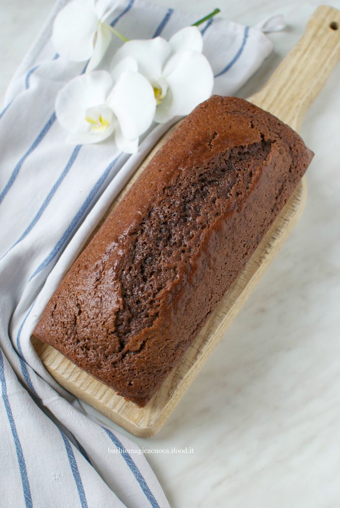 plumcake allo yogurt e cacao