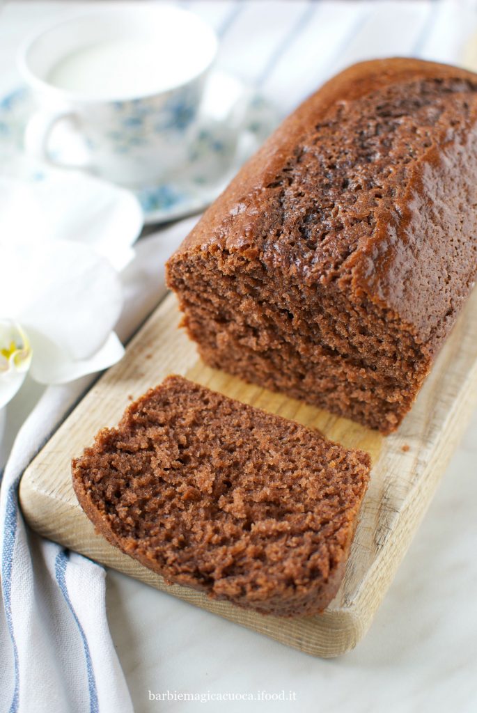 plumcake allo yogurt e cacao