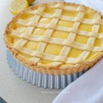 Crostata con crema al limone