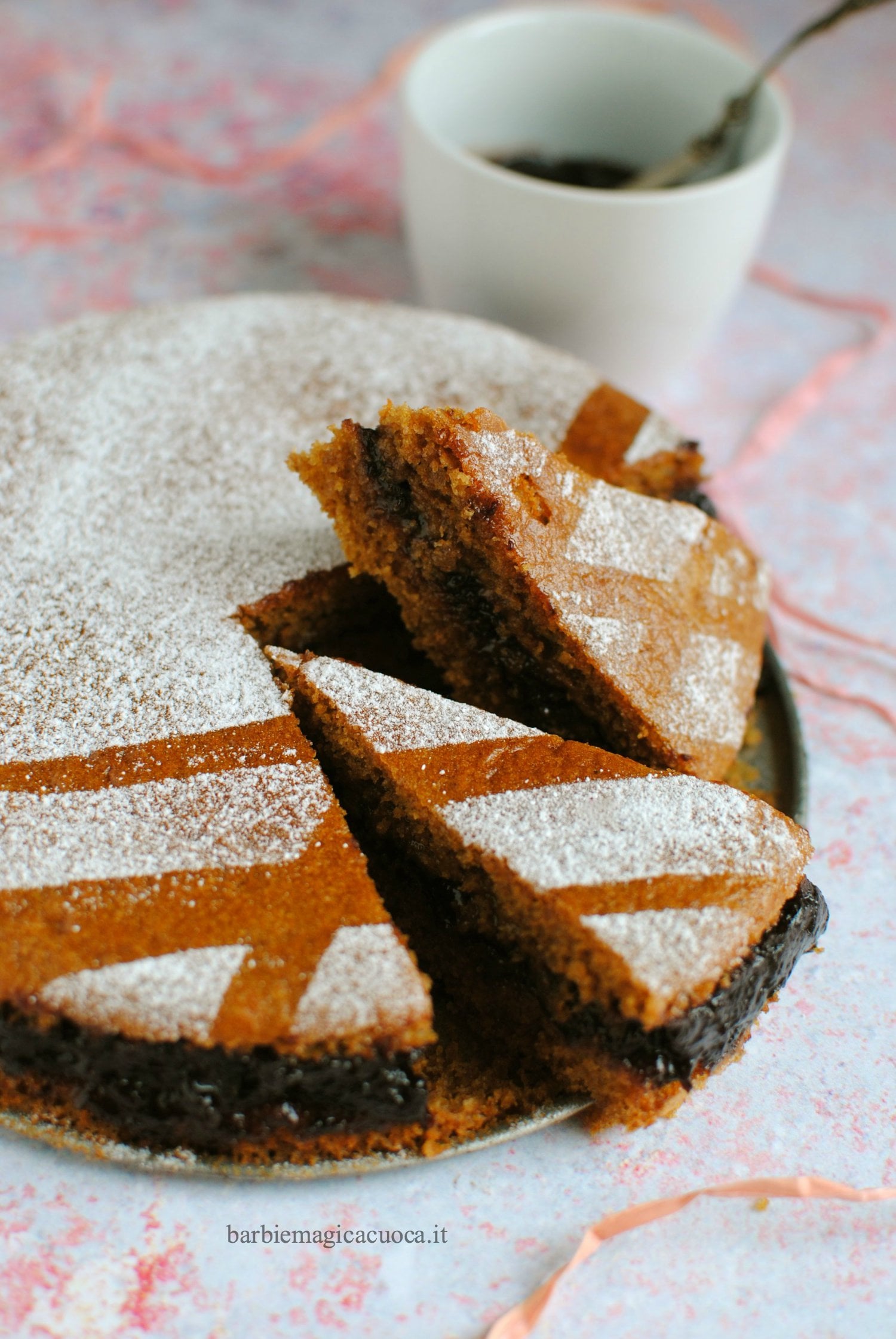 Torta Con Farina Integrale E Marmellata